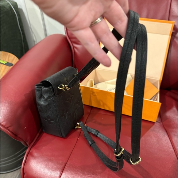 Like new Louis Vuitton black empreiente leather mini backpack - Picture 3 of 7
